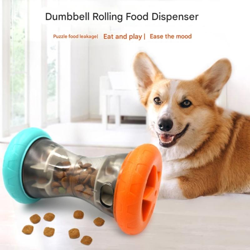 Durability Pet Puzzle Toy With Removable Part Fun Rolling Treat Ball Toy Pet Entertained Indoors And Outdoors