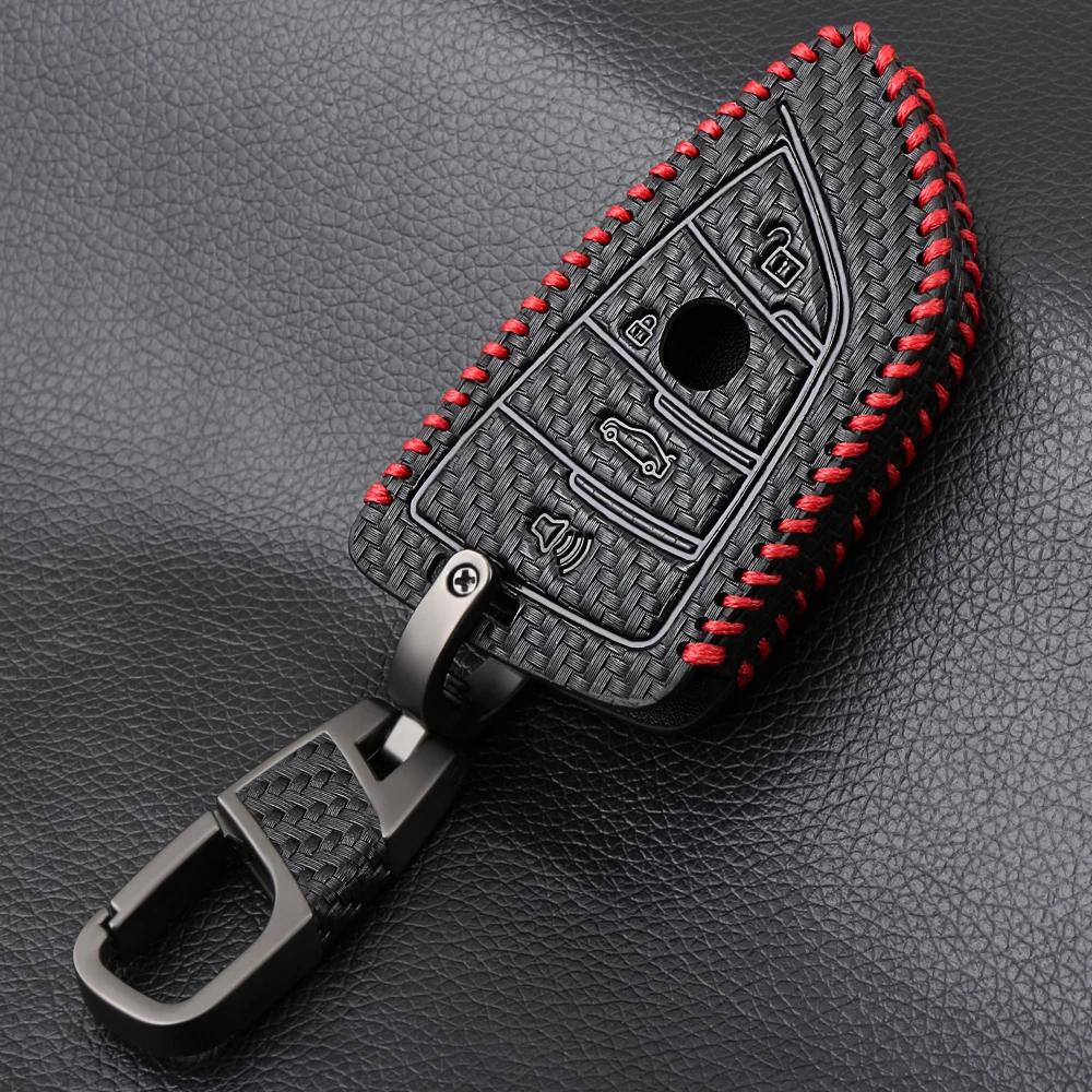 Car Key Case Cover Fob For BMW F20 F30 F31 F34 F32 F36 G20 G30 F10 F11 F07 G11 X1 X3 F25 X4 F26 X5 F15 X6 F16 X7 I3 M3 M4 M6