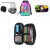Afor Adley School Backpack Set For Kids Large Size 20-35l Capacity Zipper Closure