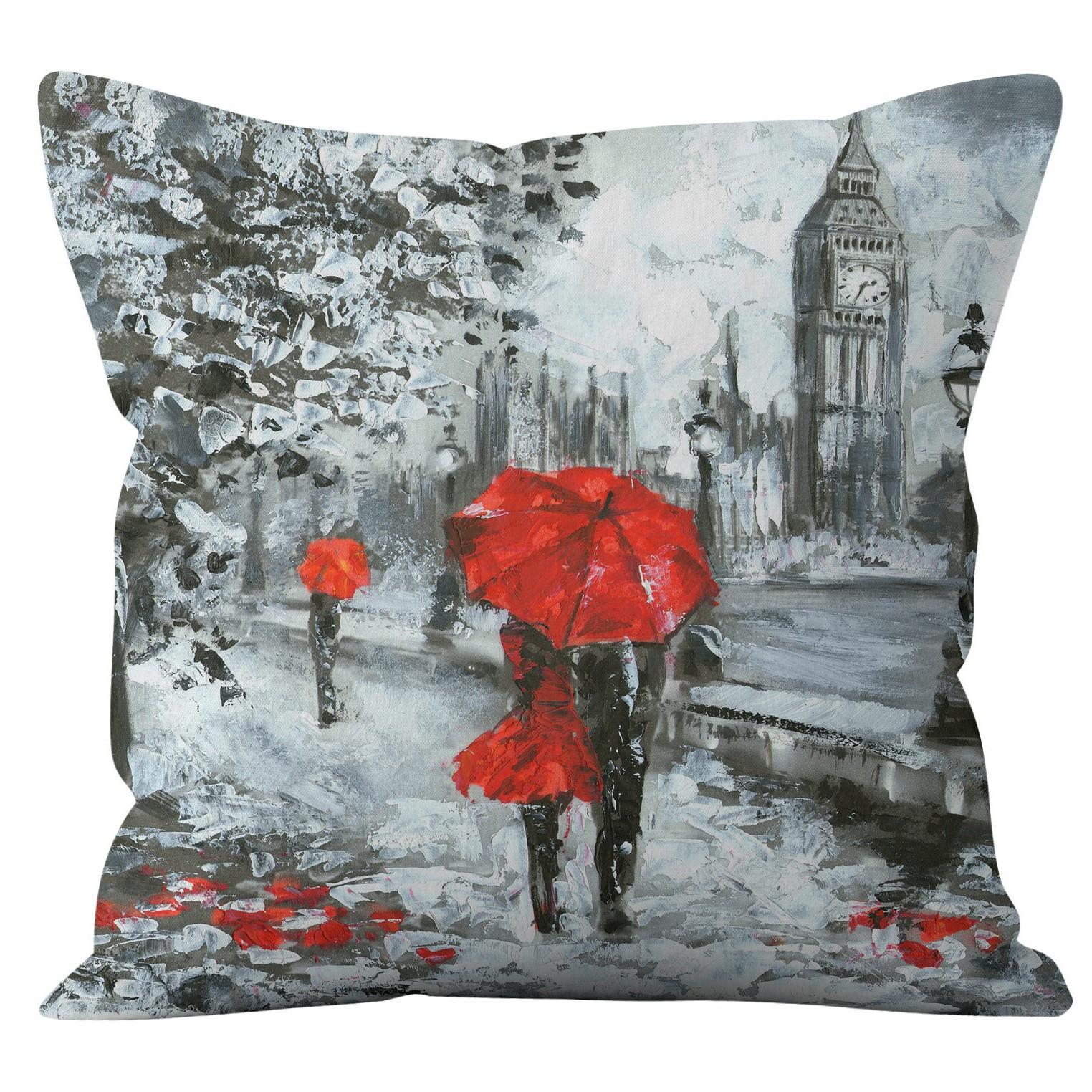 

Подушка Чехол Подушка для дивана Чехол для автомобильной подушки Серия Влюбленные День святого Валентина 45*45cm