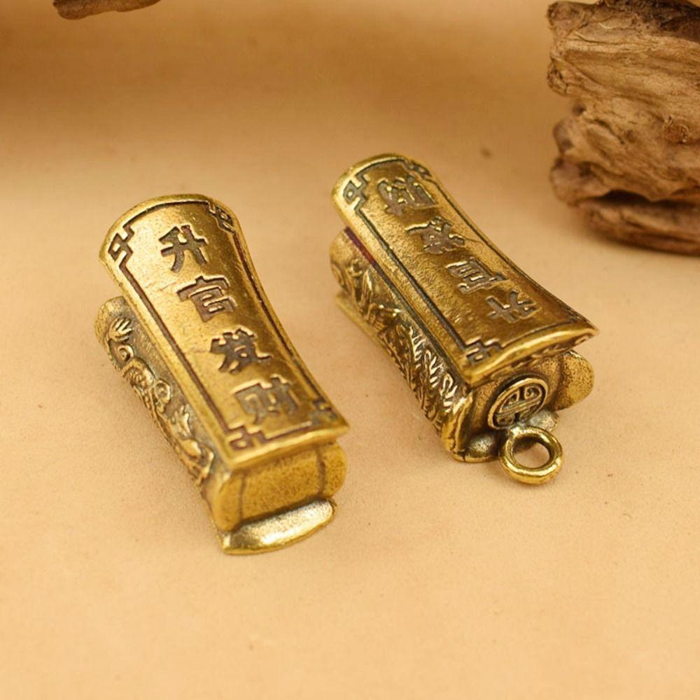 

Мини антиквариат ручной работы можно открыть брелок кулон резьба ремесла кулон гроб чистая медь