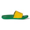 Kinder LEGO x Adidas Adilette Comfort Hausschuhe Gelb Grün GV8233