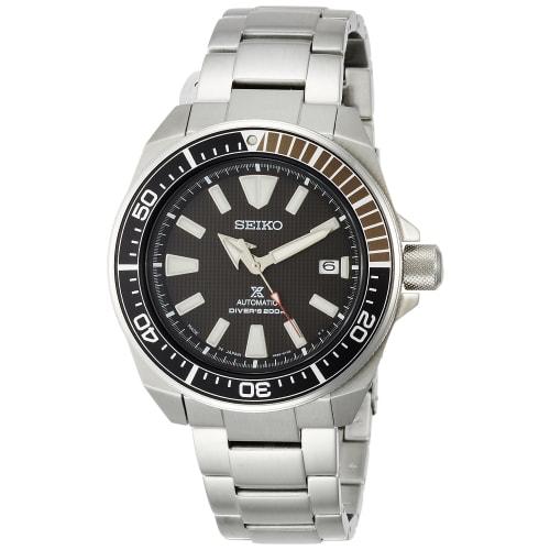 

Seiko Watch Prospex Mechanical DIVER SCUBA Watch SBDY009 Men s Silver with Black Dial
