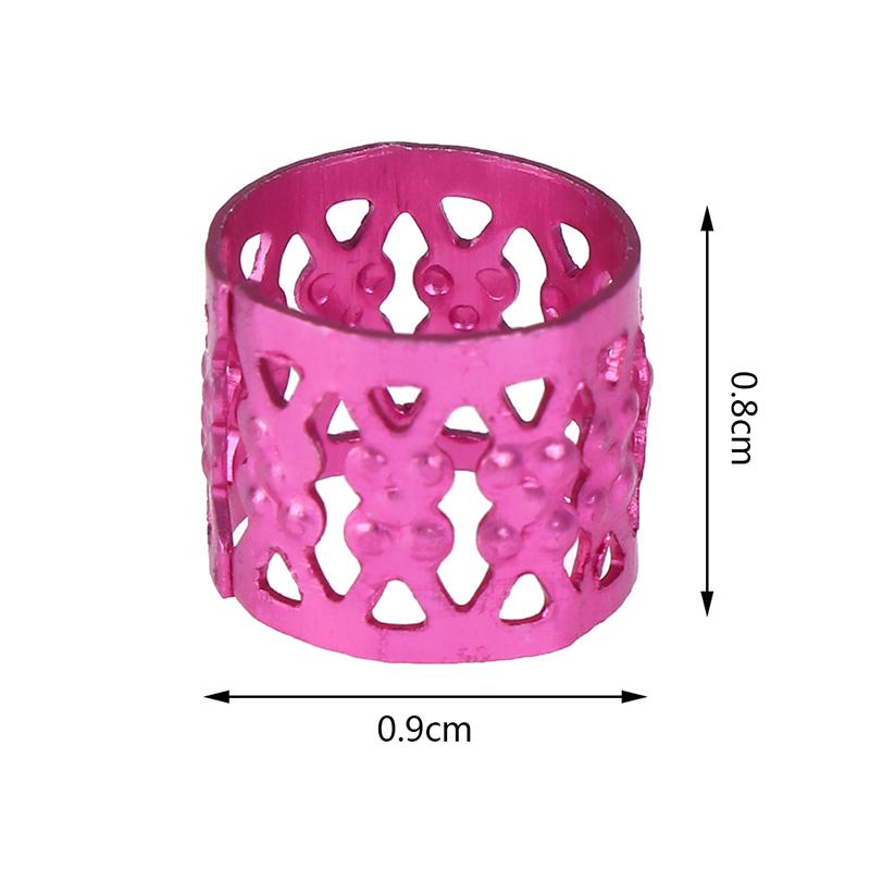 100x DIY Dreadlock Beads Adjustable Hair Braid Rings Cuff Clips  Kids