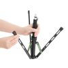 LOGOS Handy Flat Lantern Stand 71905008, Black, Approx. 48cm Wide x 42cm Deep x 48-123cm High