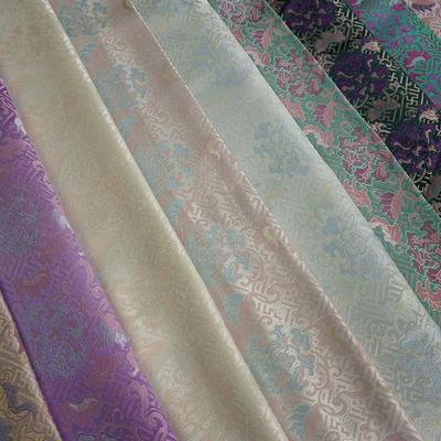 Hanfu Jacquard Fabric European Style Home Textile Fabric for Sewing Dress Sofa Bag Upholstery Furniture Background Decor