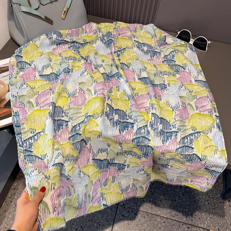 Winter Fashion Ombre Geometric Fringe Viscose Shawls Scarf High Quality Wrap Pashmina Stole Bufandas Muslim Hijab 180*90Cm