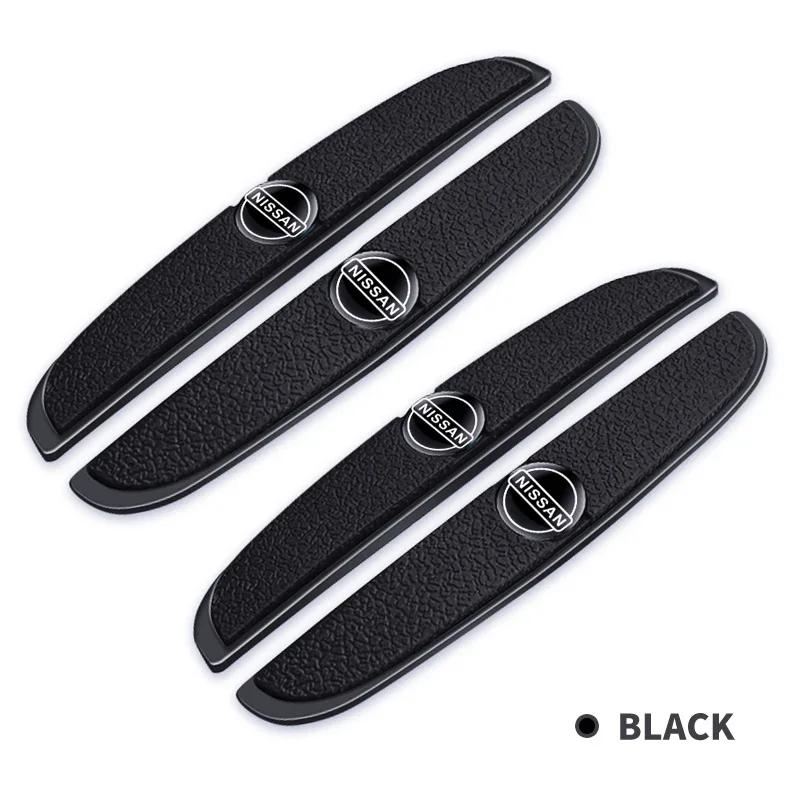 4 gab. Gumijas Bufera Sloksne Automašīnas Durvju Pretsadursmes Emblēmas Uzlīme priekš Nissan X-trail Qashqai Note Juke Sentra Patrol Navara Mic