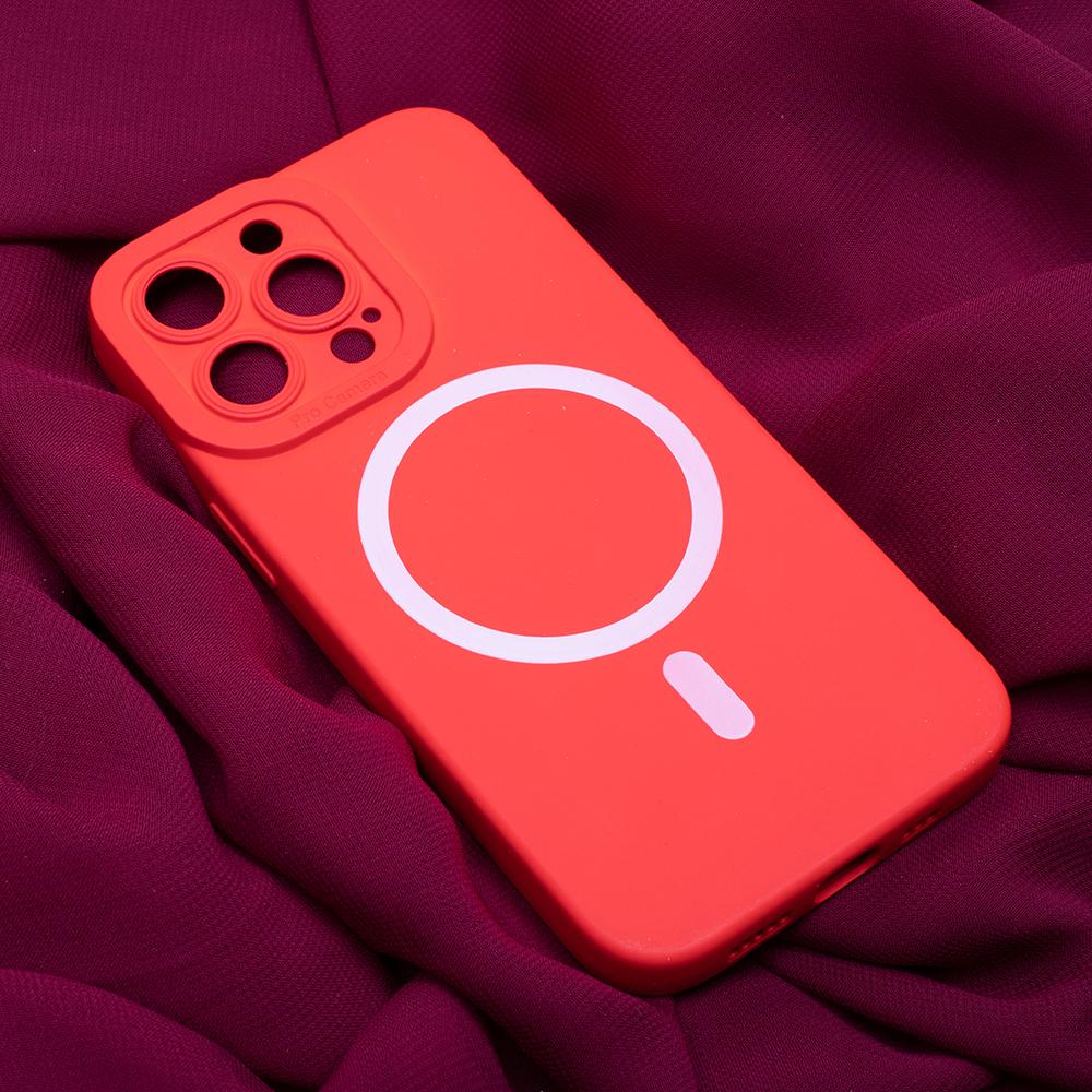 Nakładka Silicon Mag Do Iphone 14 Pro 6,1" Czerwona
