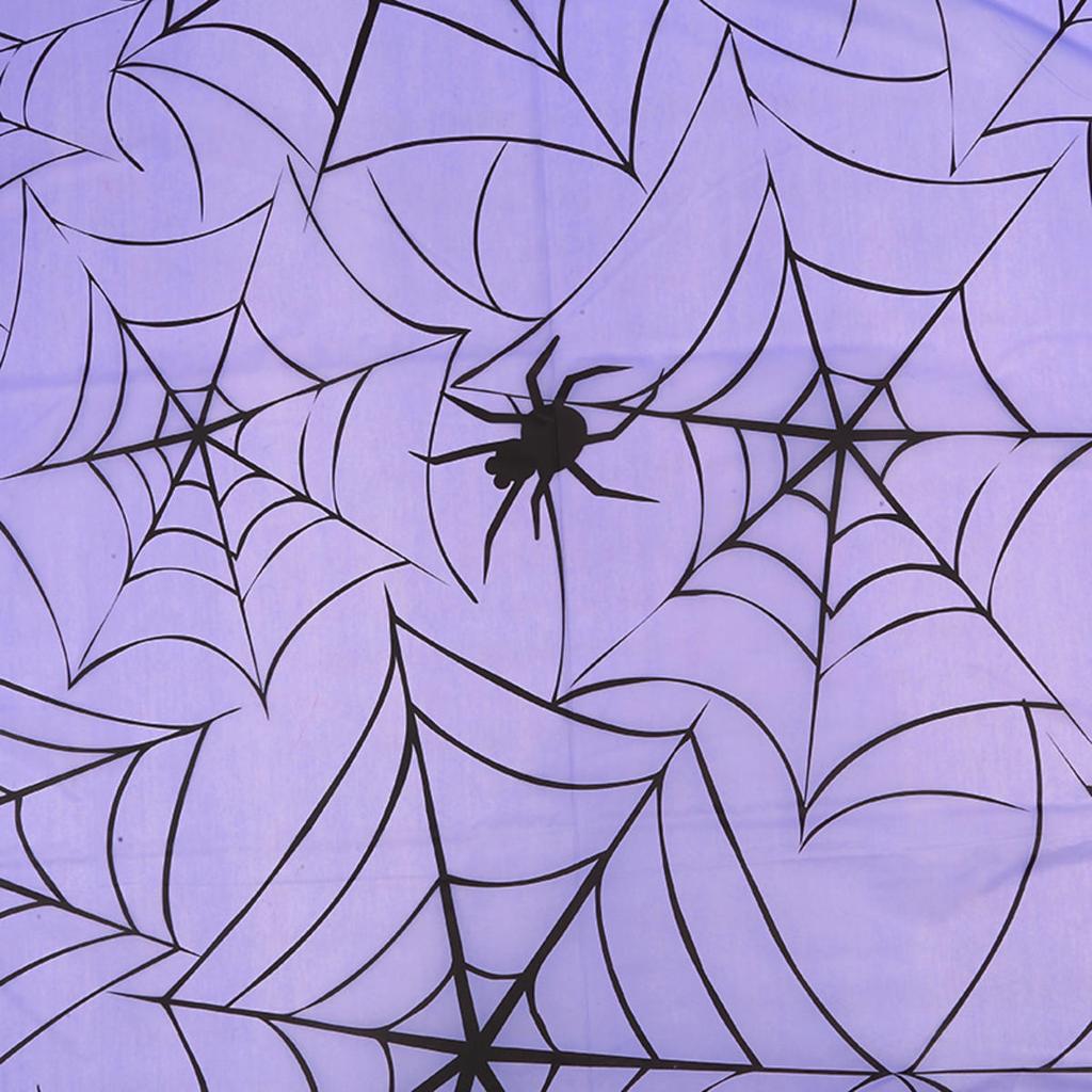 Halloween Dekorationen Horror-Themen PEVA Ölbeständige Tischdecke für Tischhintergrund Kaminabdeckung Heimpartys Deko Requisite
