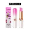 OMGA Burrocacao Gel Color-Cambiante Idratante - Pesca Lipstick Impermeabile Adattabile alla Temperatura