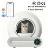 EU Warehouse TI PRO Intelligent Automatic Smart Cat Litter Box Areneros Para Gatos Self Cleaning Litter Box for Cats