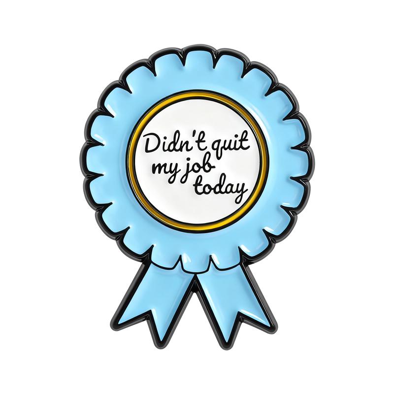 IDK I Just Work Here Enamel Pins Job Meme Brooches Lapel Badges Clothes Funny Not The Worst Employee Jewelry Gift for Friends