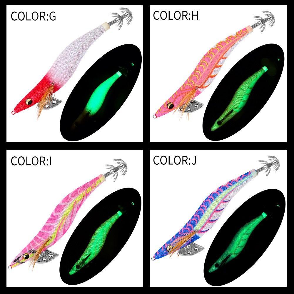 Japan Style Fishing Squid Jig Light Cloth Egi Octopus Bait Lure Shrimp Bait  Saltwater Fishing