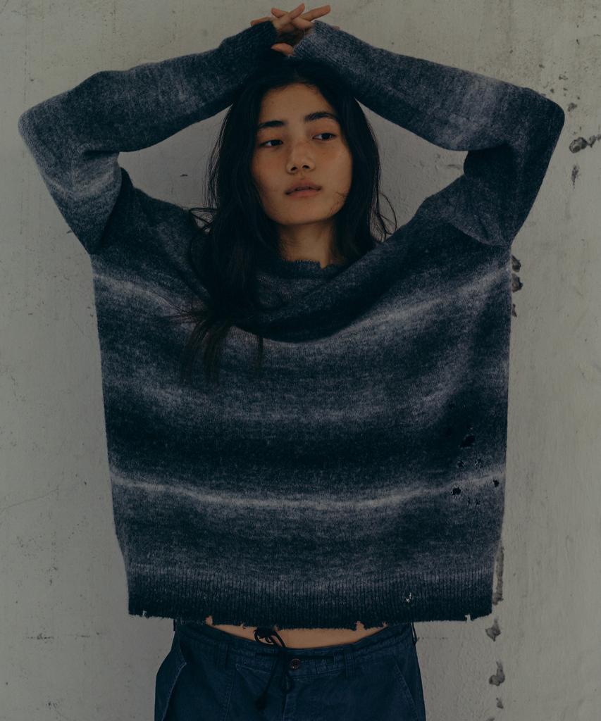 FRITUR Gradation Knit 2Color_F243Kn02