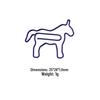 Unicorn-Shaped Colorful Animal Paperclip - Creative and Irregular Design