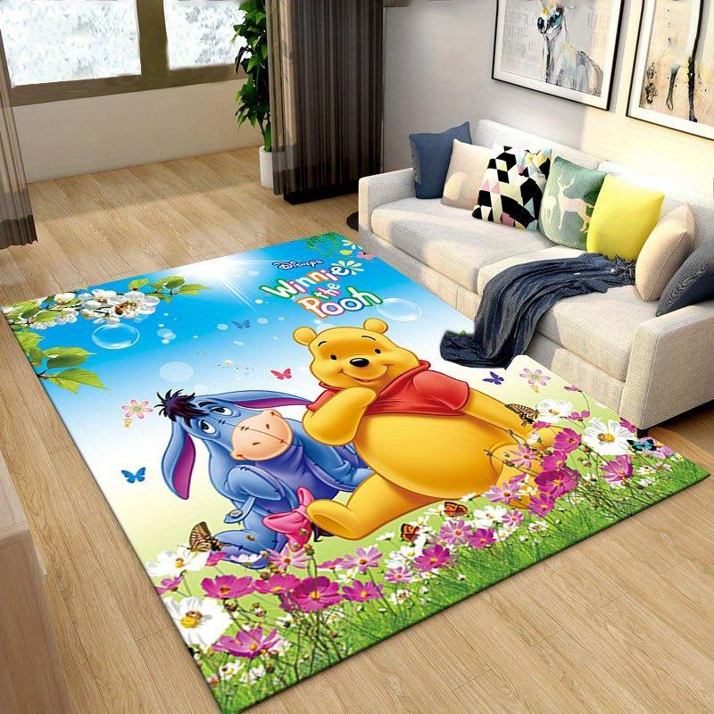 1 stuks Winnie de Poeh Patroon Tapijt Vloerkleed Antislip Tapijt Handwasbaar Vloermat Geschikt Voor Woonkamer Slaapkamer Huisdecoratie Kamerdecoratie