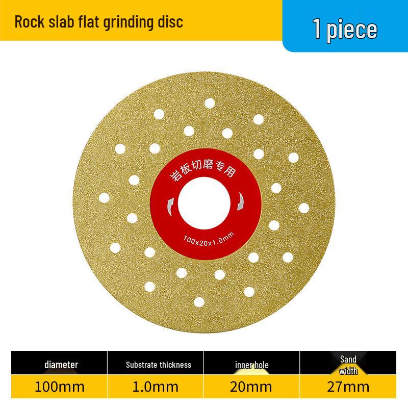 45° Chamfer Angle Grinder Disc for Cutting and Grinding Stone, Slabs, and Tiles - Dual-Use, No Chipping.