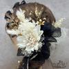 Hair Accessory for Coming-of-Age Ceremony, Pre-wedding Photoshoot, Dahlia, Headband, Hydrangea, Ribbon, Graduation Ceremony, Entrance Ceremony,