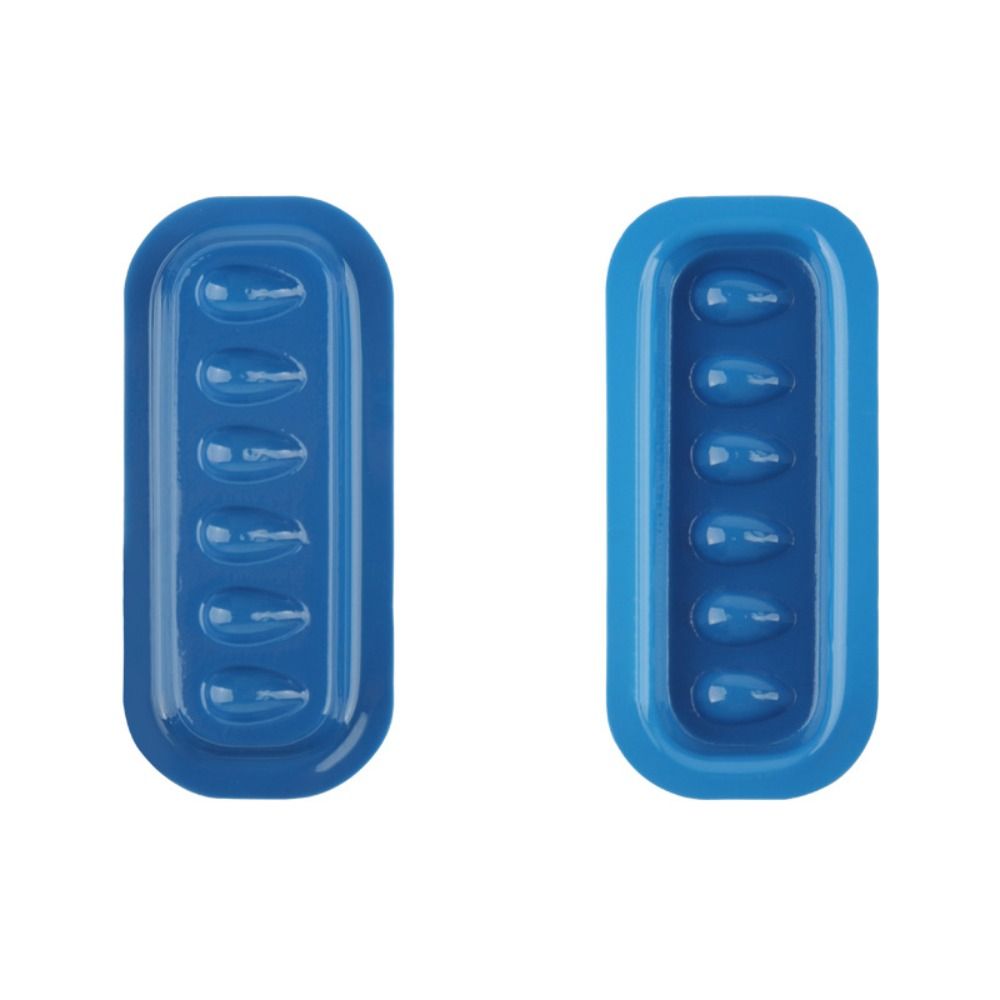 100PCS Adhesive Eyelash Glue Pallet Strip Shaped Plastic Gasket Palett Lash Adhesive Stand Pads