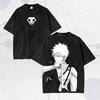 Bleach Anime Lover Washed Tshirt Year Round Clothing Personality Clothes Plus Size Unisex NewModel Couples Soft High Quality