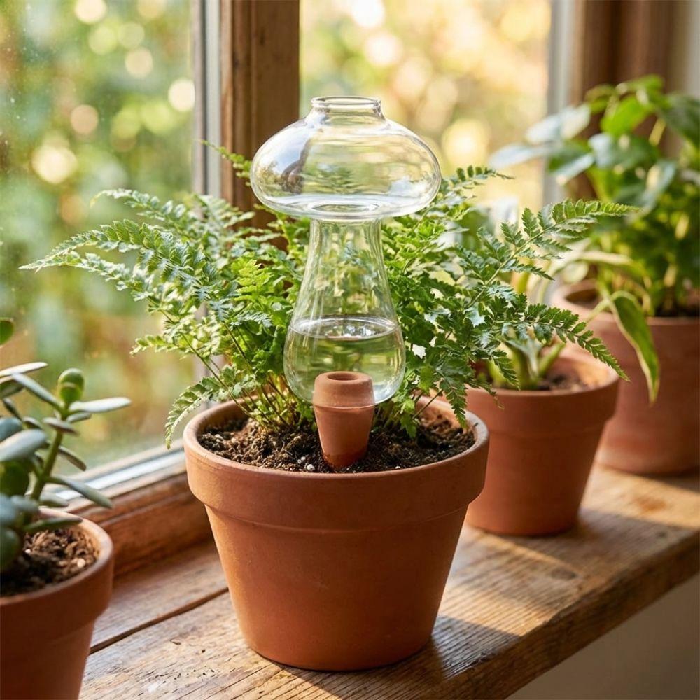 Water Conservation Succulent Plant Sprinkler Transparent Automatic Watering Device Indoor Plants