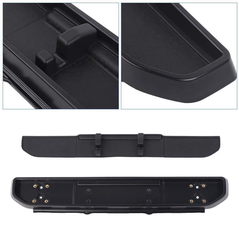  Central Control Panel Phone Holder Organizer Storage Box Container For Jeep Wrangler JL JT Gladiator 2024 Up Stowing Tidying Accessories