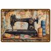 Vintage Room Decoration Home Decor Items Tin Signs Aesthetic Men Bedroom Metal Signs Retro Metal Plate Posters Wall Art Mural