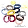 Children's Seamless High-Elasticity Hair Ties - No Damage Rubber Bands for Girls