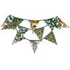 Large Cotton Triangle Flags for Parties and Outdoor Events