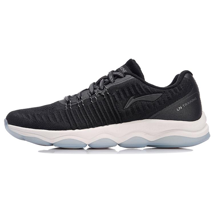 New LiNing Cushioning Breathable Lightweight Abrasion Resistant Slip Resistant Low Top Running Shoes Women's Standard Black AFJN004-2