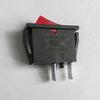 SOKEN RK1-15 Rocker Switch, 2-Position, 2-Pin, 16A, Red Cover, Visible Layout
