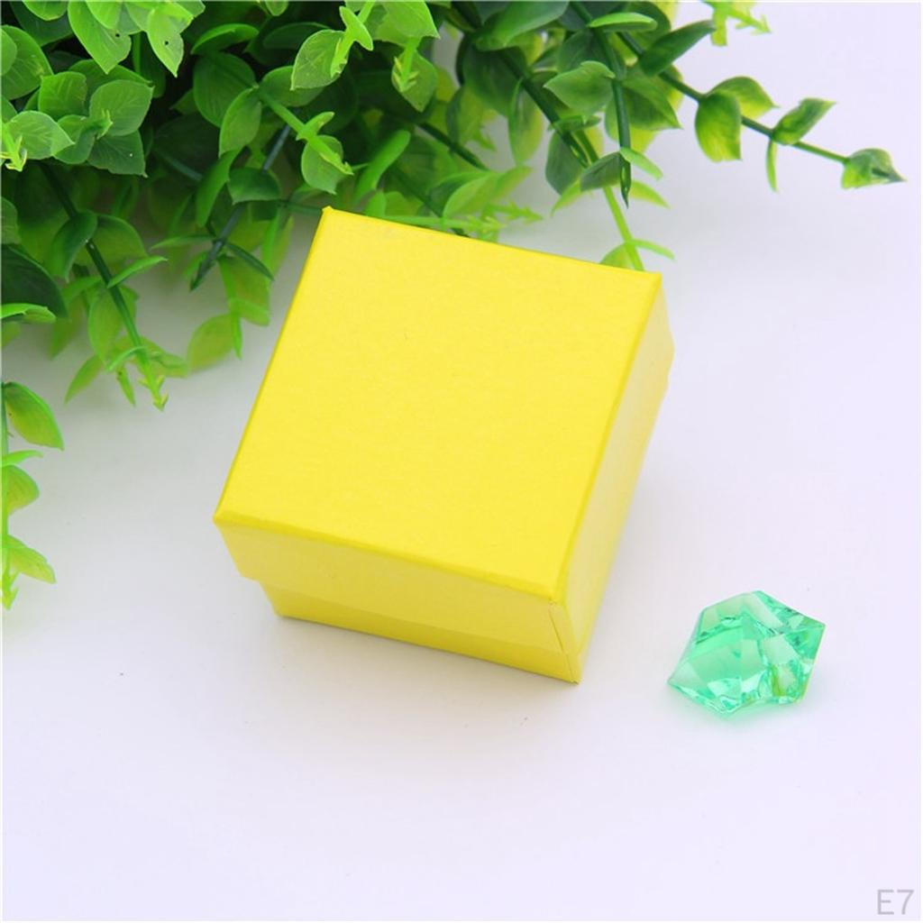 24 Piece Jewelry Boxes 5 Cardboard Box 5x5x3.