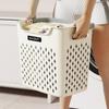 Laundry Basket with Handle Portable Storage Basket for Dirty Clothes Organizer Bathroom Bedroom Laundry Hamper for Home Use