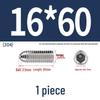 Stainless Steel Ball Plunger Set: M2.5-M16 Ball Screw Positioning Spring Plunger