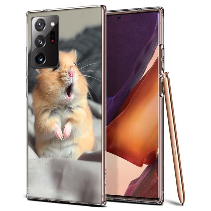 Hamsters With Hats Have Ears Phone Case for Samsung A55 A35 A25 A15 A07 A05S A16 A17 A26 A36 A37 A56 A57 Galaxy Note 20 10 A50S