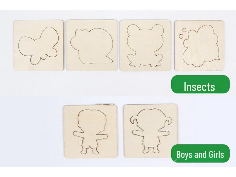 Kindergarten & Primary Drawing Tool Set: Beginner Doodle & Painting Templates for Boys & Girls