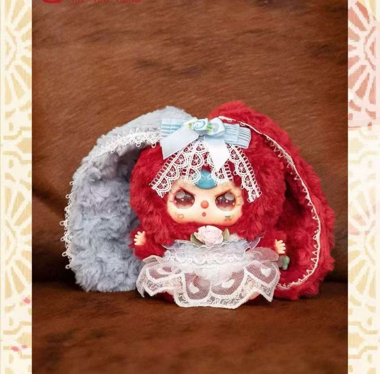 Nové dětské tříleté městečko Jasmine Rabbit 4. generace Blind Box Trendy hračka roztomilý ozdobný model pro dívky narozeninové dárky