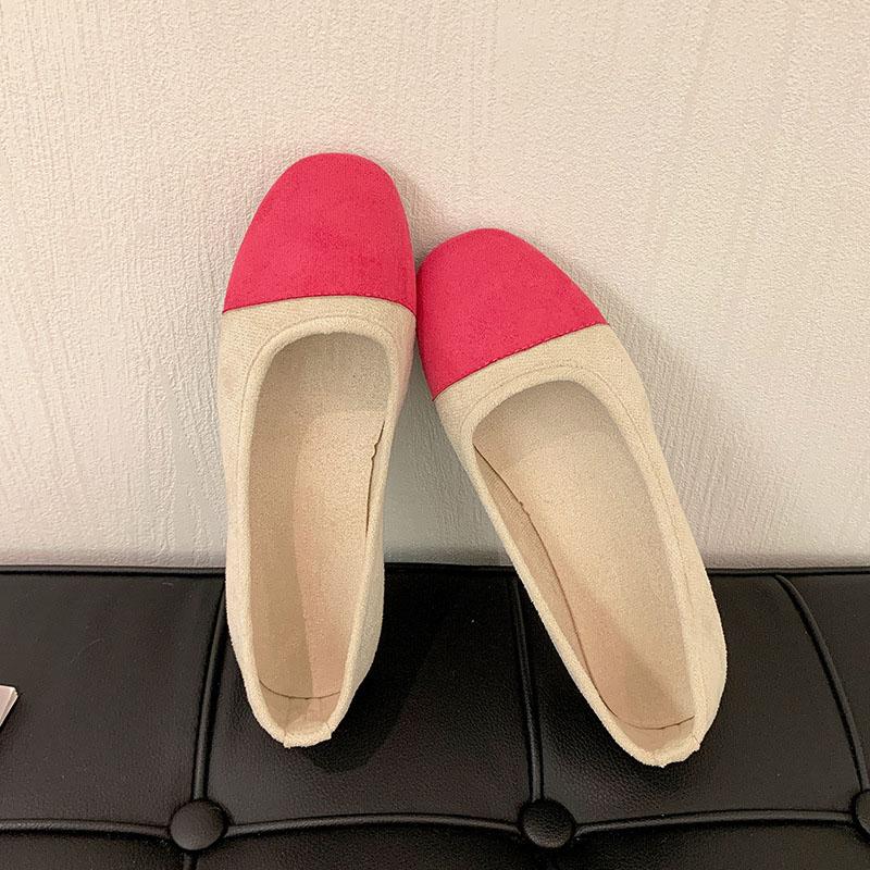 

2025 New Candy Color Women Shoes Plus Size Flats Shoes Woman Lace-up Spring Autumn Ladies Shoes Zapatos Mujer Size 41 42 WSH2343 43