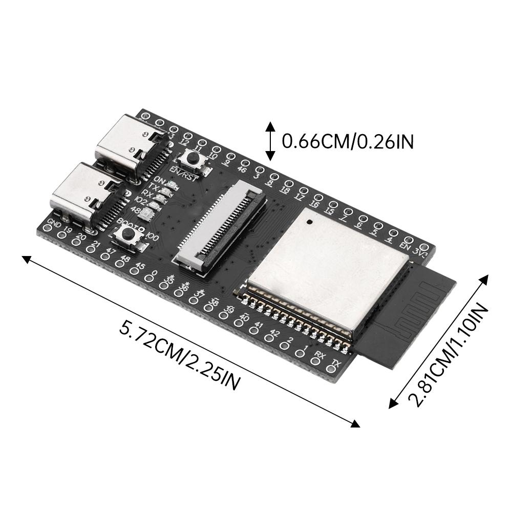 ESP32-S3 N16R8 CAM Development Board Serial To WiFi+Bluetooth Module OV2640/OV3660/OV5640 Camera Dual Type-C ESP32-S3-CAM