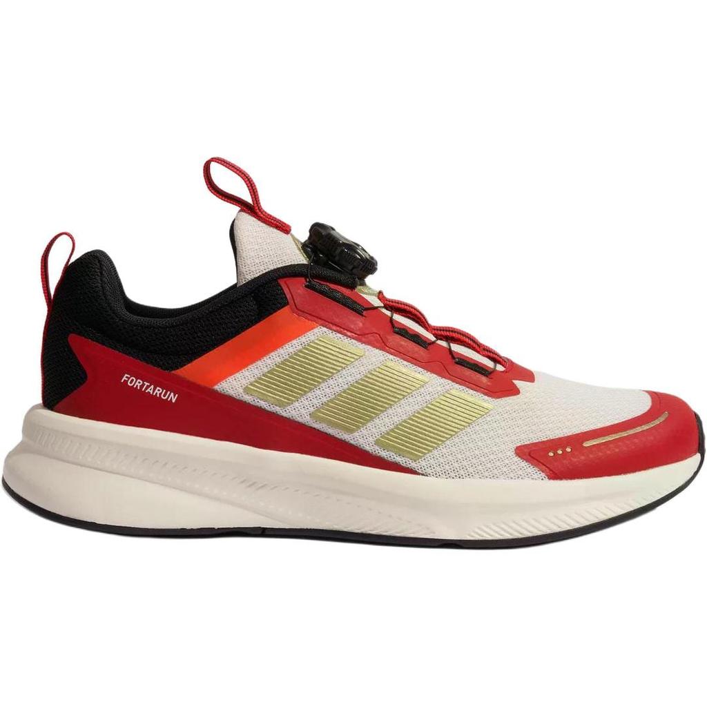 adidas FORTARUN 4.0 Fabric Low Top Kids Lifestyle Shoes Red Kids' KI4126