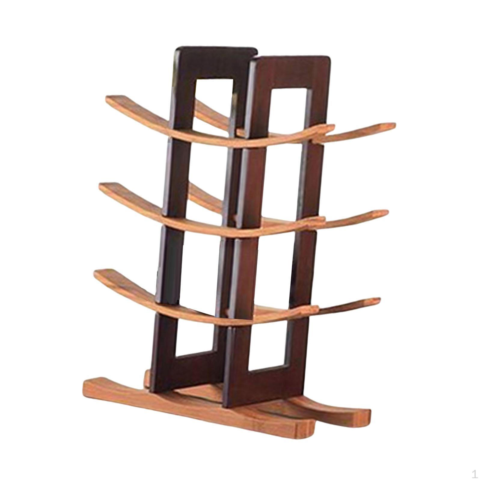 

Подставка для бутылки вина, декоративная, простая стойка для домашнего шкафа коричневый