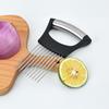 Onion Cutter Holder Universal Vegetable Chopper for Onions Tomatoes Potatoes No-mess Food Prep Tools