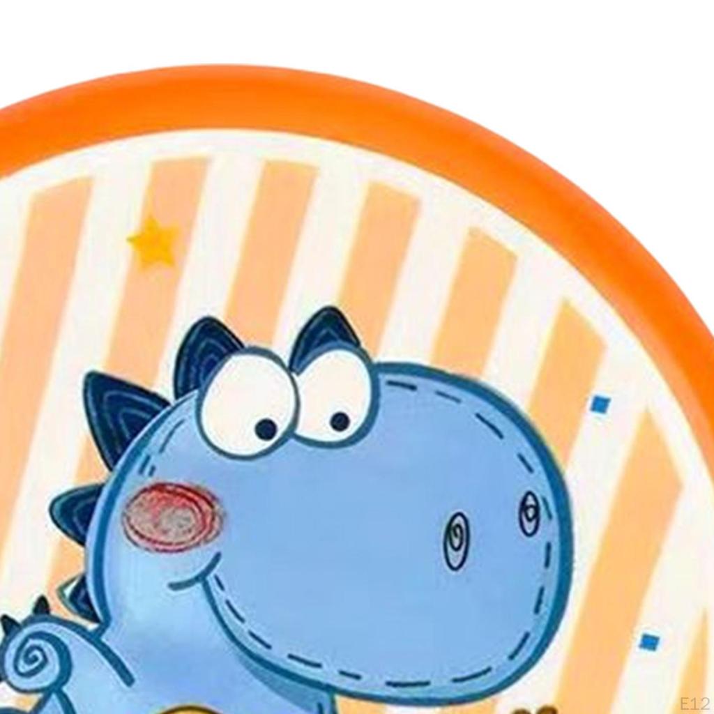 Cartoon Flying Dsaucer Hand Toss Team Game Spur Disc Outdoor Flyer Toy for Park Backyard Camping