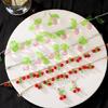 Versatile Cherries Strawberry Fashion Jewelry Set Unique Strawberry/Cherries Necklace Bracelet Ear Rings
