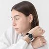 KLON INVISIBLE UNIVERSAL SHAPES BLACK 38mm Skeleton Watch with Transparent Leather Square for Men and Replacement Strap Available [rectangle] Strap,