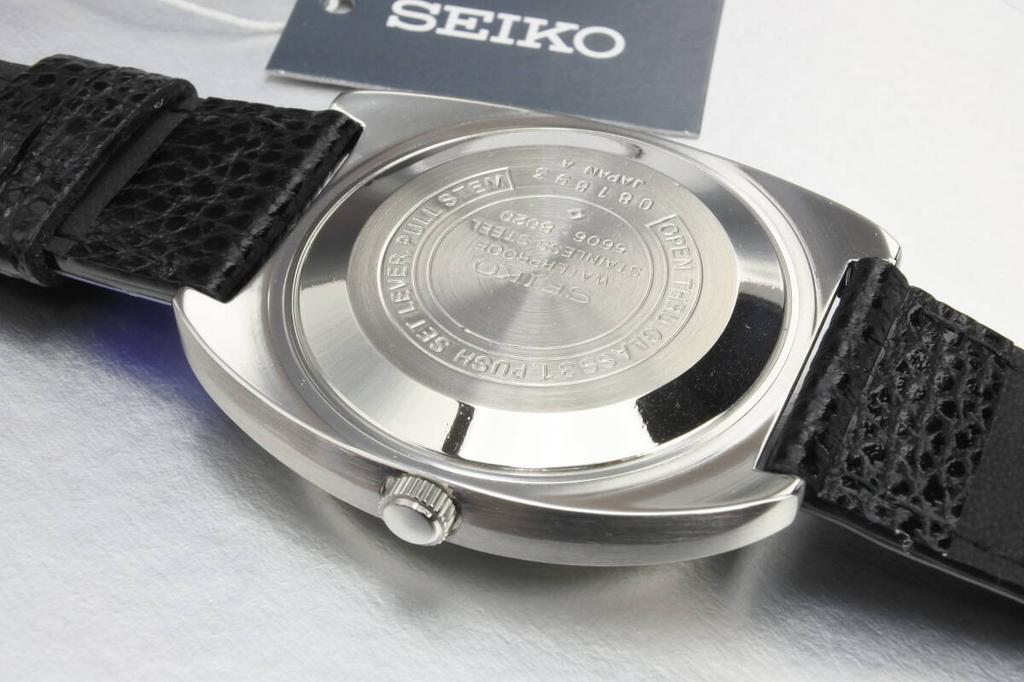 item 1970 SEIKO Lord Matic cushion 23 automatic winding SEIKO excellent Semi-luxury 5606-8020, case, jewels, men's Watch, strap, condition.