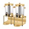 Stainless Steel Dual-Use Juice Dispenser with Faucet - Large Capacity for Hot & Cold Beverages