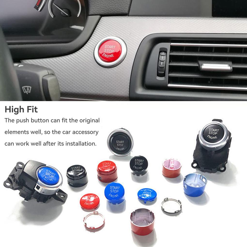Car Start-stop Buttons Ignition Switch Replacing Switches Button Fittings
