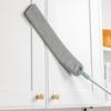 Extendable Long Handle Dust Duster Home Use Flat Head Microfiber Cleaning Tool Bed Under Furniture Gap Hard-to-Reach